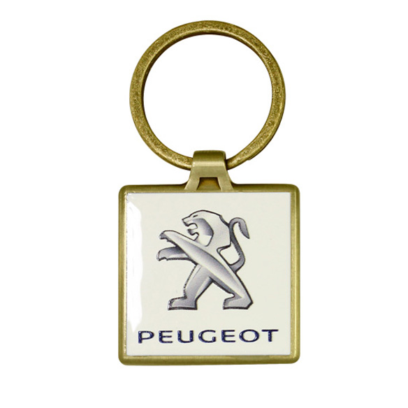 Custom Logo Square Metal Keychain is unique and suitable for gift