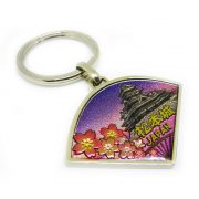 Natural scenery on Japan Matsumoto Castle Keyring is so beautiful that make people want to go there.