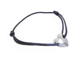 Personalized Bracelet with Heart Charm