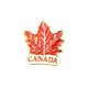 Canada Maple Leaf Pin Badge