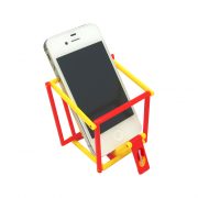Jeliku ver.1 is an advertising gift and also could be a mobile stand with advertising print.