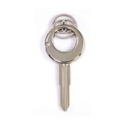 Key Shape Trolley Coin Keychain is creative and attractive