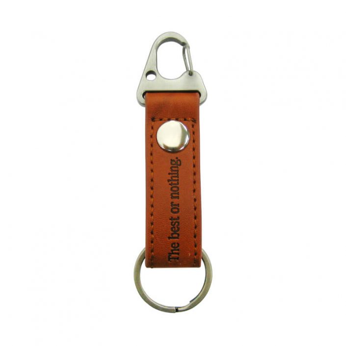 Custom Logo Leather Keychain with manly stlye and stylish color