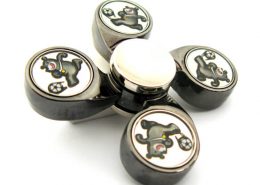 4 Axis Fidget Spinner Stress Relief Toy with Custom Patterned