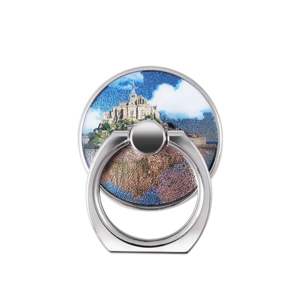 Print a beautiful scene on your custom mobile rotating ring.