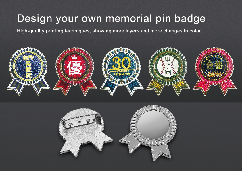 Custom Anniversary Celebration Badge Pin-design your own badge