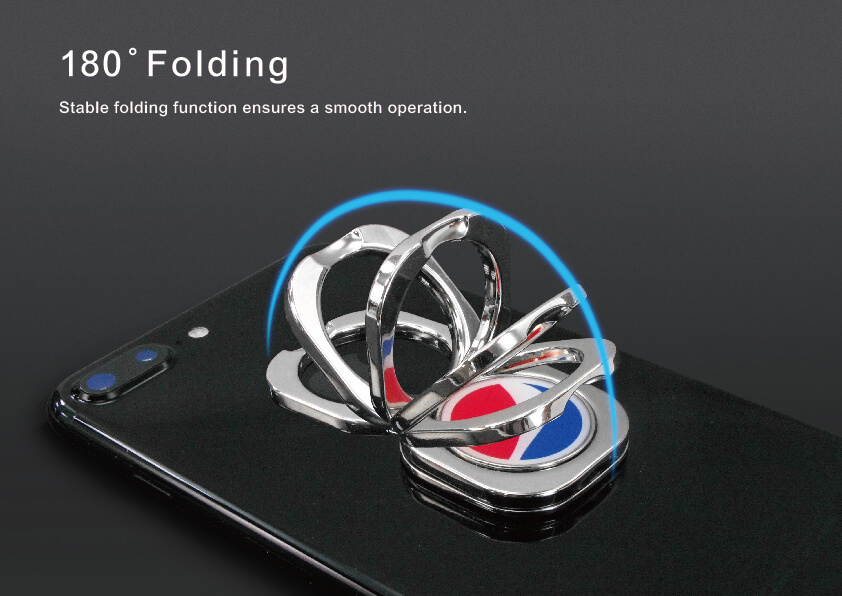 360° Rotating Custom Square Ring Holder