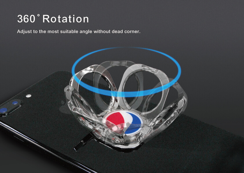 360° Rotating Custom Square Ring Holder