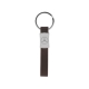 The front side of Personal Car Logo Metal Leather Keychain