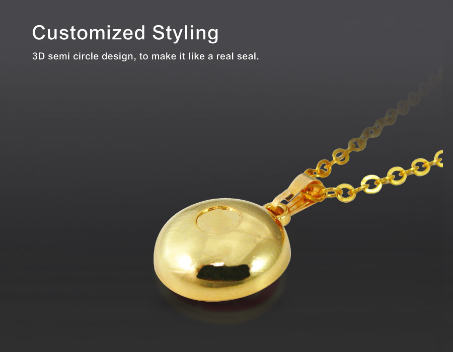Customized Styling. 3D semi circle design, to make it like a real seal.