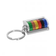 The panels of Colorful Slot Machine Advertisement Keychain are 6 pieces.