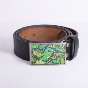 Customize with your pattern on Zinc Alloy Printed Custom Belt Buckle