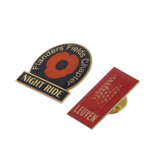 Custom Printed Bronze Badge can be screen printed or four-color printed.