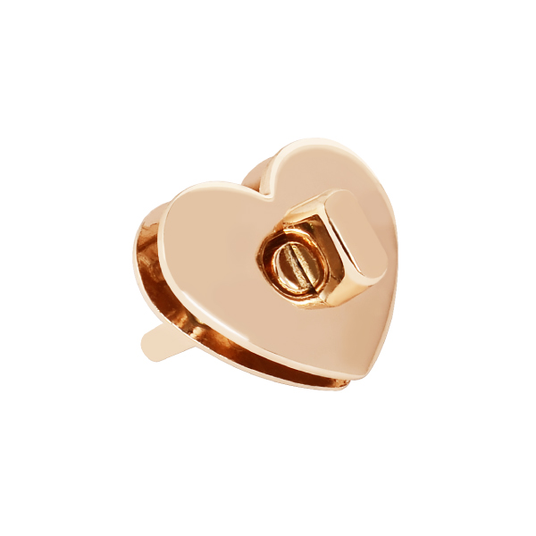 Heart Metal Buckle For Bag is made of high quality zinc alloy.