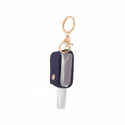 Leather Keychain With Alcohol Spray Bottle is a fashion protective gear.