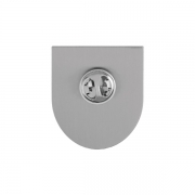 Personalized Inox Steel Printed Badge is made of inox steel