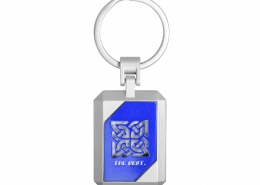 The front side of Customized Hollow Out Aroma Keychain