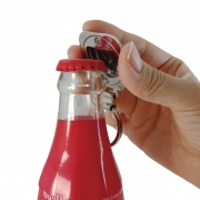 Square Shape Bottle Opener Keychain is convenient to open the bottle