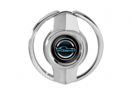 The front side of Steering Wheel Keyring