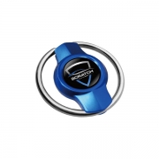 Steering Wheel Keyring can be plated with different colors.
