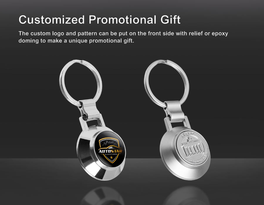 Round Shape Bottle Opener Keychain is a great customized promotional gift