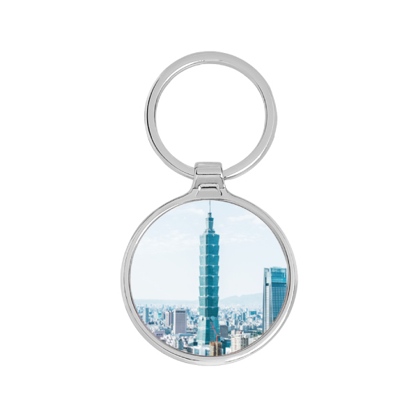 Round Shaped Metal Keychain is suitable as a promotional gift to promote your brand.