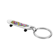  Skateboard Shaped Zinc Alloy Keychain is 3D designed to make a great appearance.