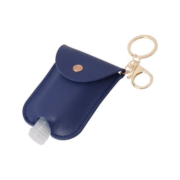 The product-Leather Keyring With Sanitizer Squeeze Bottle-is wholesaled by Chung Jen.
