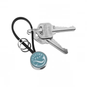 PVC Rope Round Metal Keychain is an excellent wholesale gift.