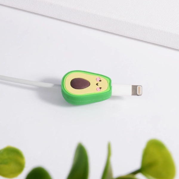 Custom-Shaped Charging Cable Protector, Custom Mobile Accessories